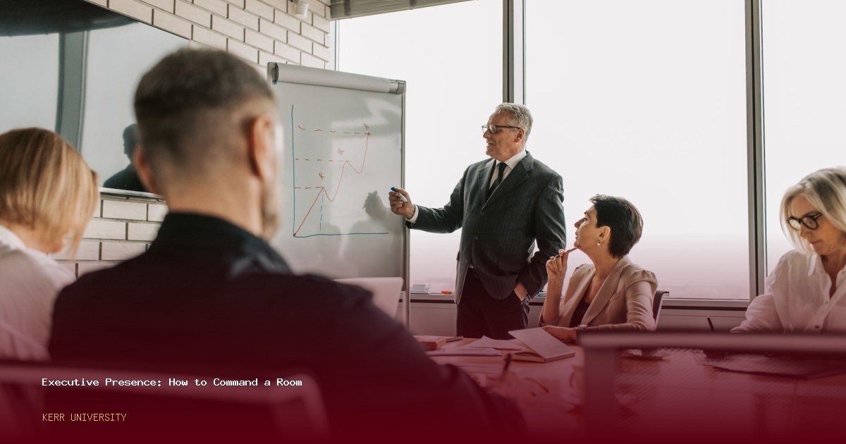 Executive Presence: How to Command a Room
