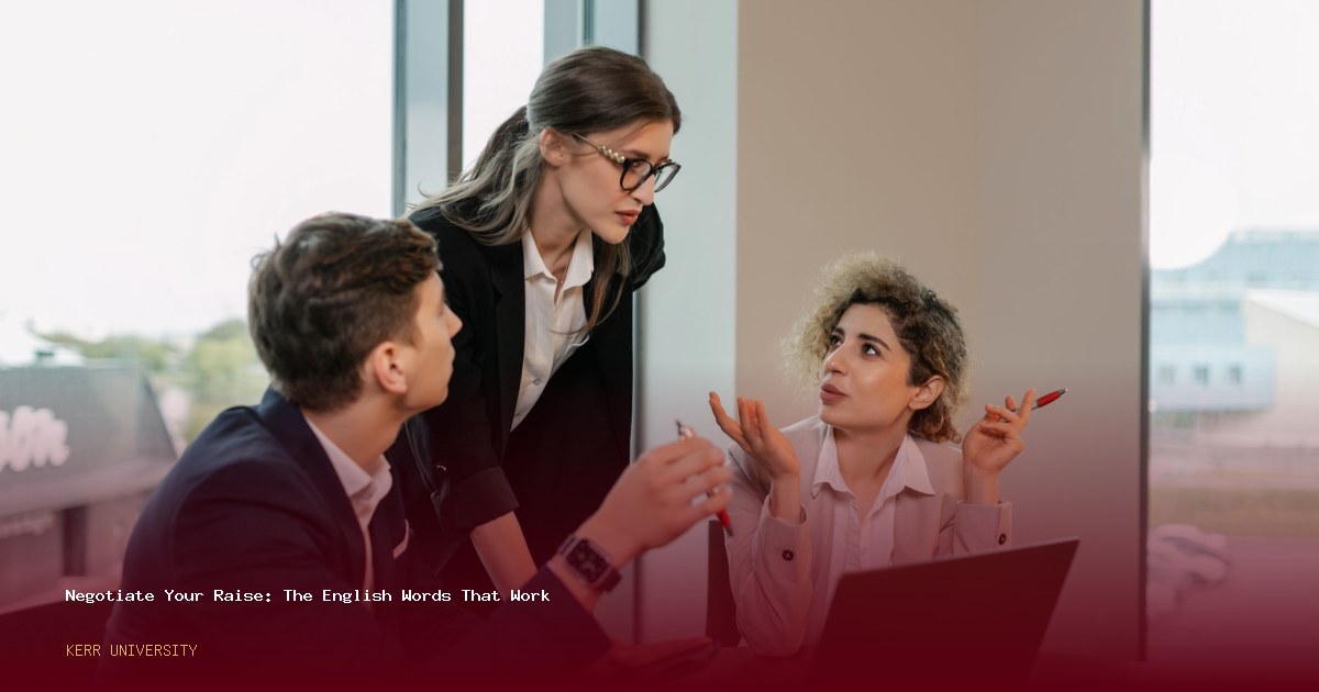 Negotiate Your Raise: The English Words That Work