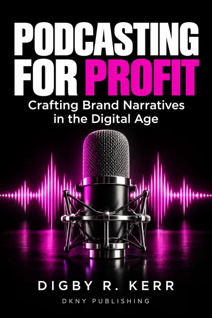 Portada de Podcasting for Profit, de Digby R. Kerr