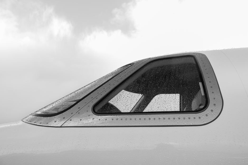 Airplane Engine Part Caused Window Damage